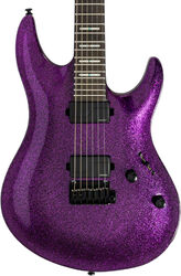 Guitare électrique forme str Sire Larry Carlton Y10 - Purple sparkle