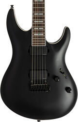 Guitare électrique forme str Sire Larry Carlton Y10 - Black satin