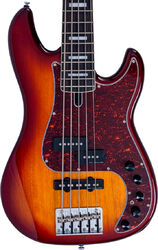 Basse électrique solid body Sire Marcus Miller P7 New Gen (5-String) - tobacco sunburst