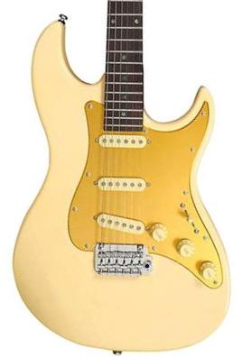 Guitare électrique forme str Sire Larry Carlton S7 Vintage - Vintage white