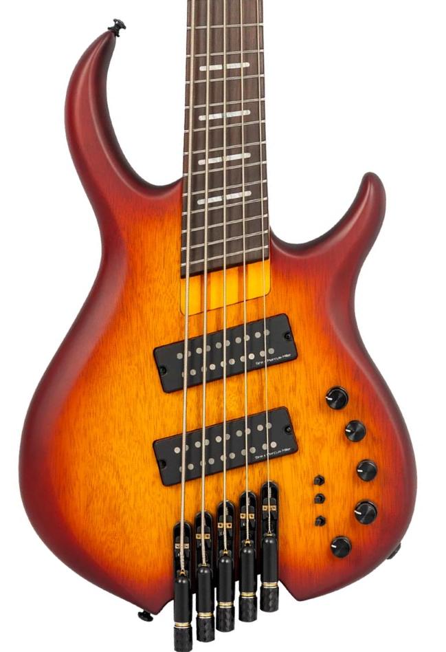Marcus Miller M6 Headless 5ST 5-String - tobacco sunburst satin