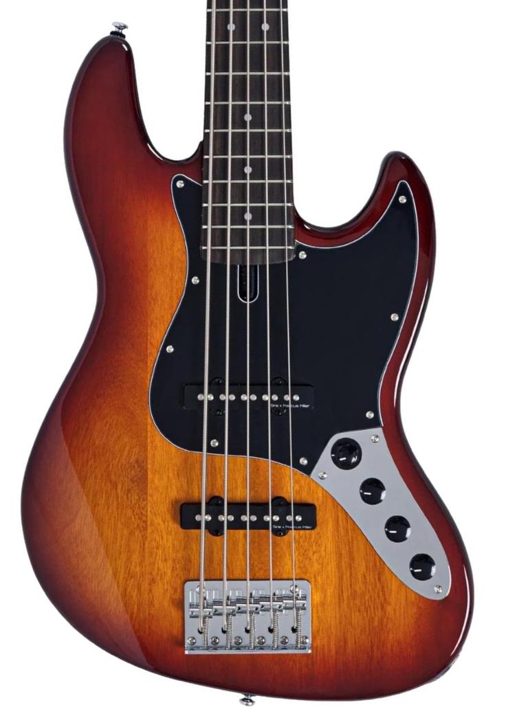 Marcus Miller V3 New Gen (5-String) - tobacco sunburst satin