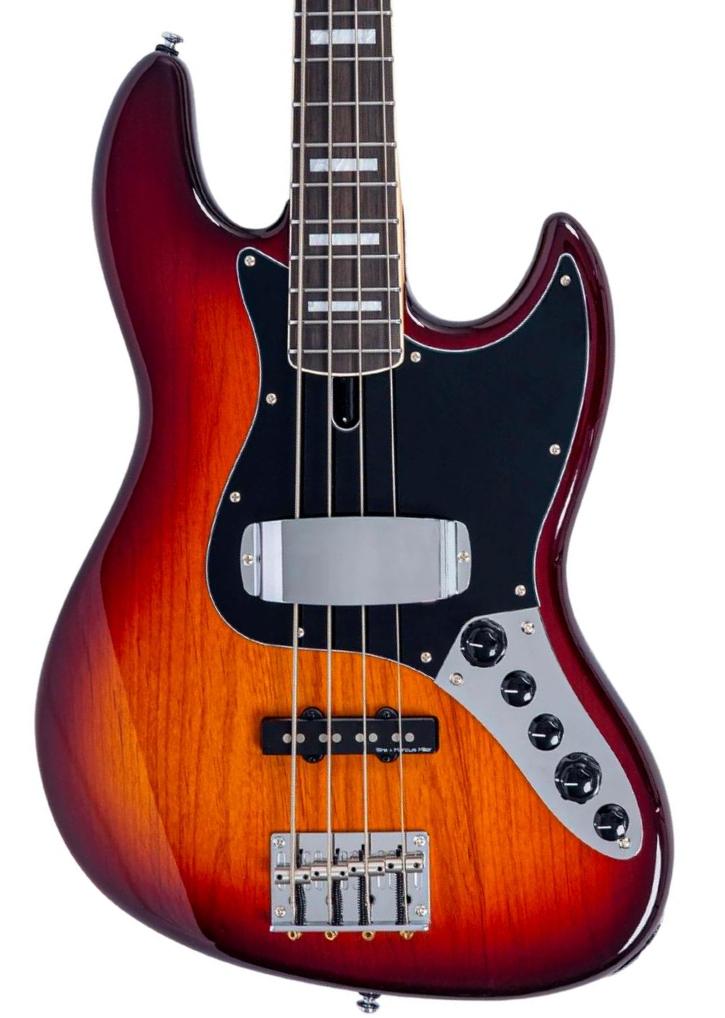 Basse électrique solid body Sire Marcus Miller V7 Alder New Gen 4ST - tobacco sunburst