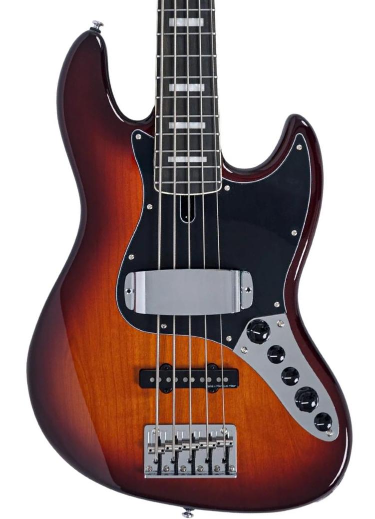 Marcus Miller V7 Alder New Gen 5ST (5-String) - tobacco sunburst