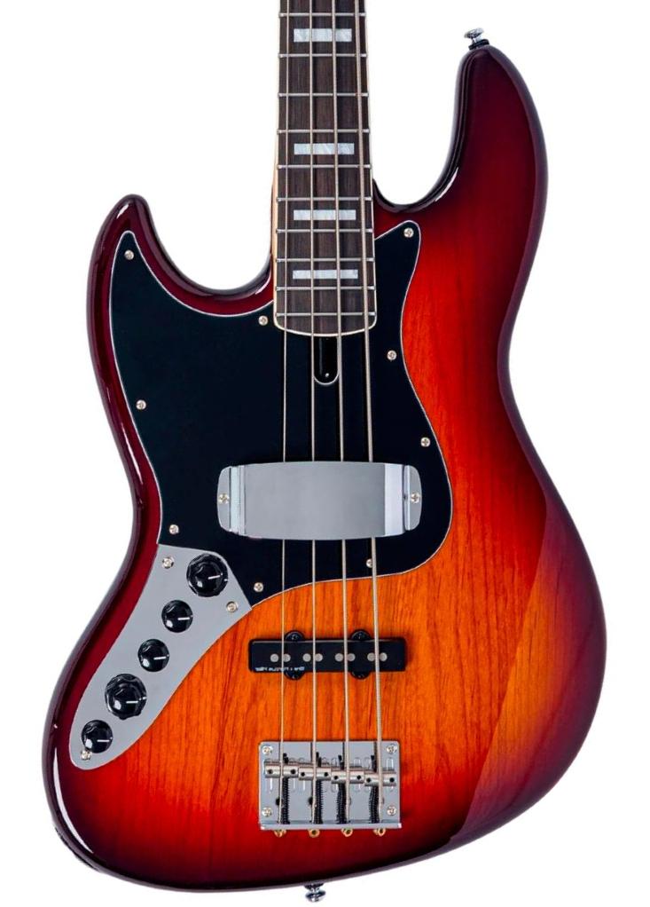 Basse électrique solid body Sire Marcus Miller V7 Alder New Gen 4ST LH - tobacco sunburst