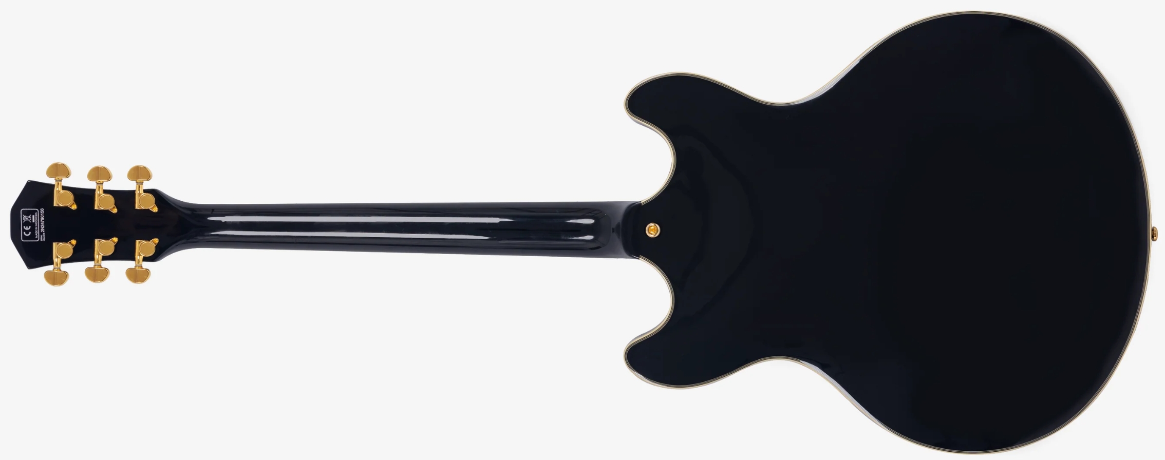 Sire Larry Carlton H7v Lh Signature Gaucher 2s P90 Ht Eb - Black - Guitare Électrique 1/2 Caisse - Variation 1