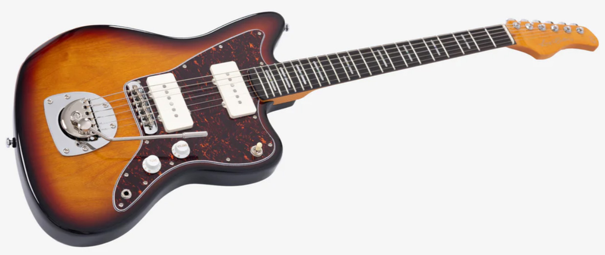 Sire Larry Carlton J5 2s Trem Eb - 3-tone Sunburst - Guitare Électrique RÉtro Rock - Variation 2