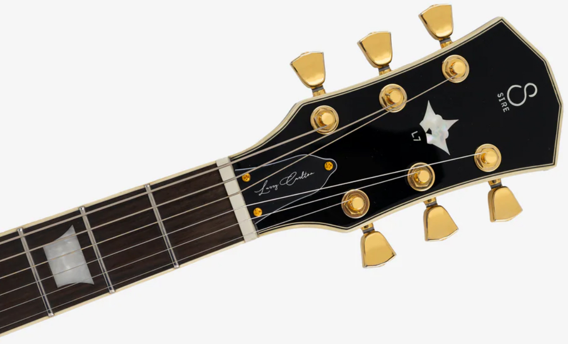 Sire Larry Carlton L7 Lh Gaucher New Gen 2h Ht Eb - Black - Guitare Électrique Single Cut - Variation 3