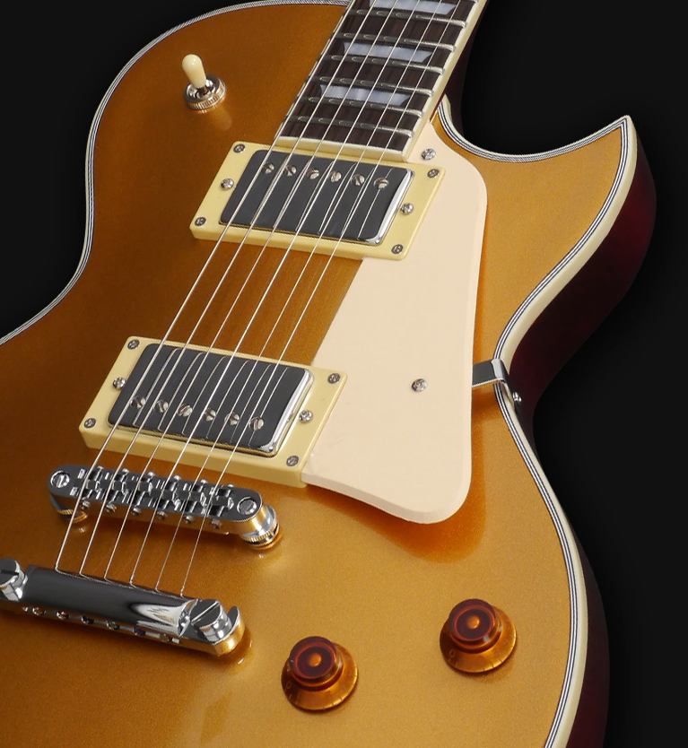 Sire Larry Carlton L7 Signature Ht Hh Eb - Gold Top - Guitare Électrique Single Cut - Variation 1