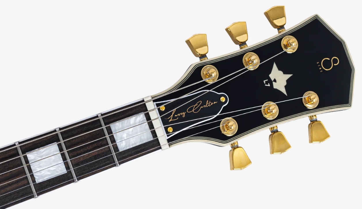 Sire Larry Carlton L7dx 2h Ht Eb - Amber Burst - Guitare Électrique Single Cut - Variation 3