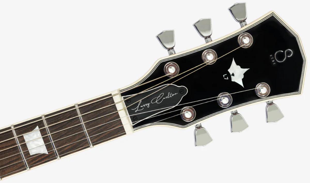 Sire Larry Carlton L7v New Gen 2s P90 Ht Eb - Candy Apple Red - Guitare Électrique Single Cut - Variation 4