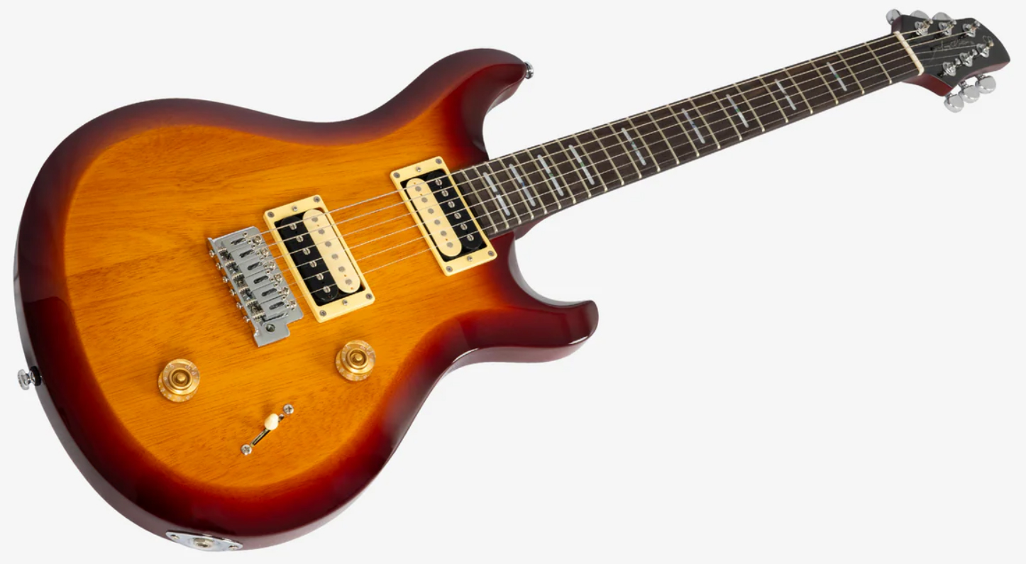 Sire Larry Carlton Q3 2h Trem Rw - Tobacco Sunburst - Guitare Électrique Double Cut - Variation 2