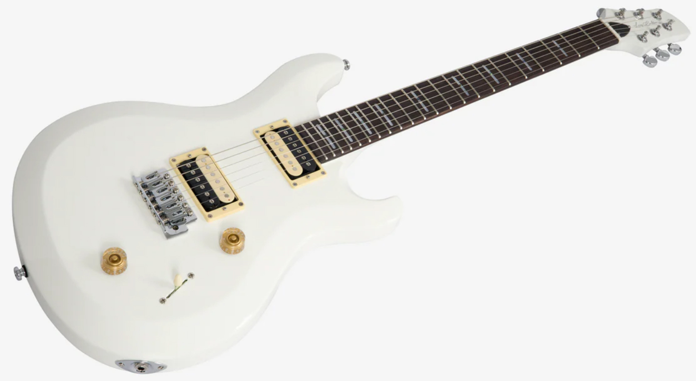 Sire Larry Carlton Q3 2h Trem Rw - Antique White - Guitare Électrique Double Cut - Variation 2