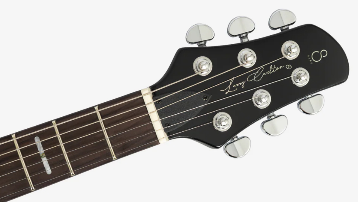 Sire Larry Carlton Q3 2h Trem Rw - Black - Guitare Électrique Double Cut - Variation 3