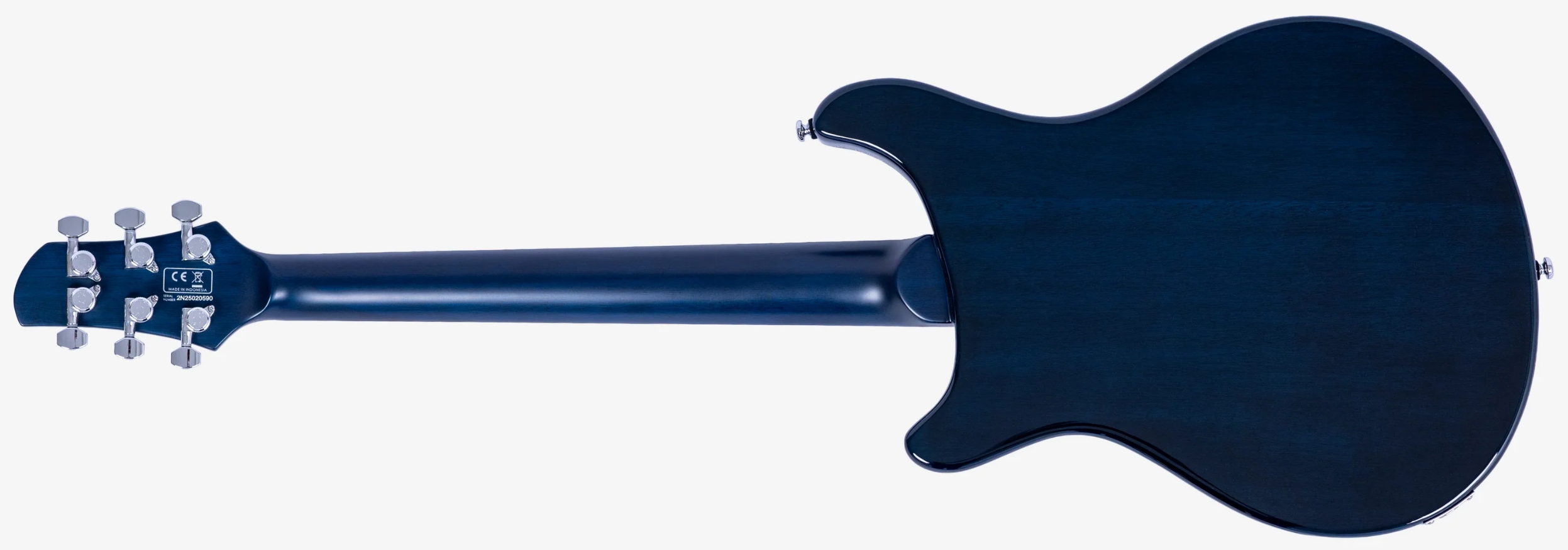 Sire Larry Carlton Q7 2h Ht Eb - Transparent Blue - Guitare Électrique 1/2 Caisse - Variation 1