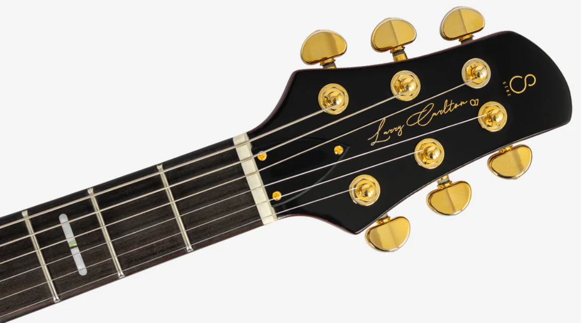 Sire Larry Carlton Q7 Lh Gaucher 2h Trem Eb - Tobacco Sunburst - Guitare Électrique Double Cut - Variation 3