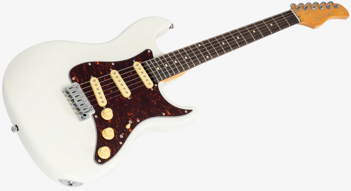 Sire Larry Carlton S3 New Gen 3s Trem Rw - Antique White - Guitare Électrique Forme Str - Variation 3