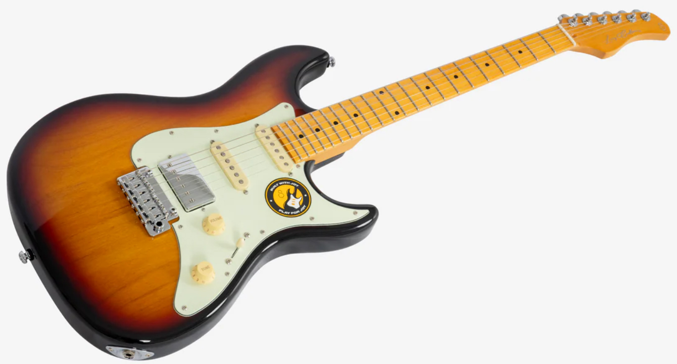 Sire Larry Carlton S5 Hss Trem Mn - 3 Tone Sunburst - Guitare Électrique Forme Str - Variation 2