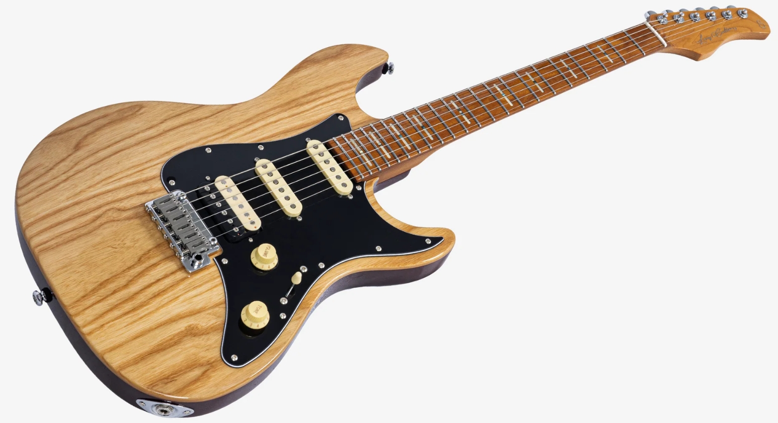 Sire Larry Carlton S7 Ash Top 3s Trem Mn - Natural - Guitare Électrique Forme Str - Variation 2