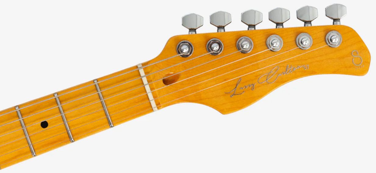Sire Larry Carlton S7 Hss Lh Gaucher New Gen Trem Mn - 3 Tone Sunburst - Guitare Électrique Forme Str - Variation 3