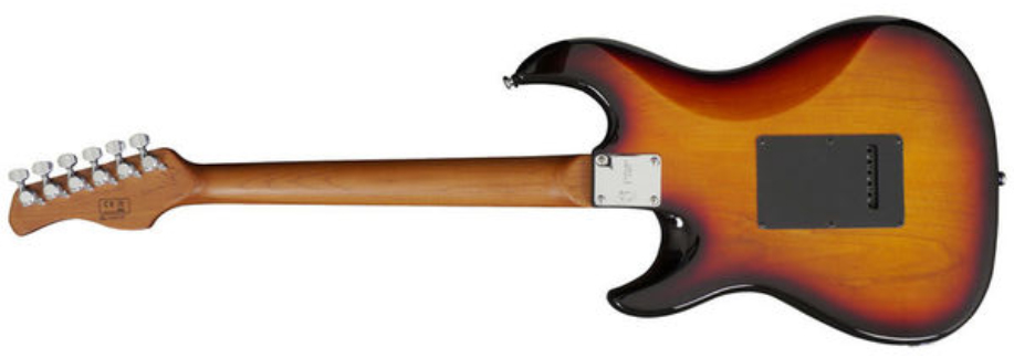 Sire Larry Carlton S7 Signature Hss Trem Eb - 3 Tone Sunburst - Guitare Électrique Forme Str - Variation 1
