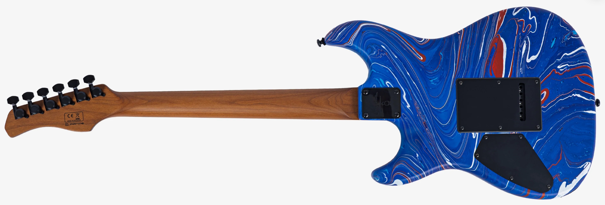 Sire Larry Carlton S7 Sw Hss Trem Rw - Blue Swirl - Guitare Électrique Forme Str - Variation 1