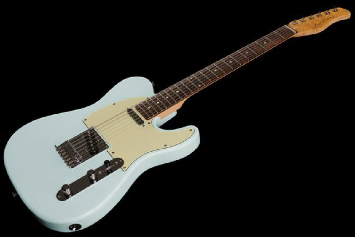 Sire Larry Carlton T3 Signature 2s Ht Rw - Sonic Blue - Guitare Électrique Forme Tel - Variation 1