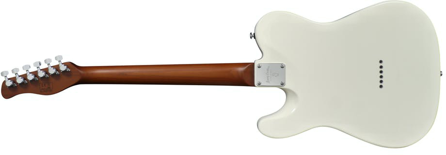 Sire Larry Carlton T7 Signature 2s Ht Mn - Antique White - Guitare Électrique Forme Tel - Variation 1