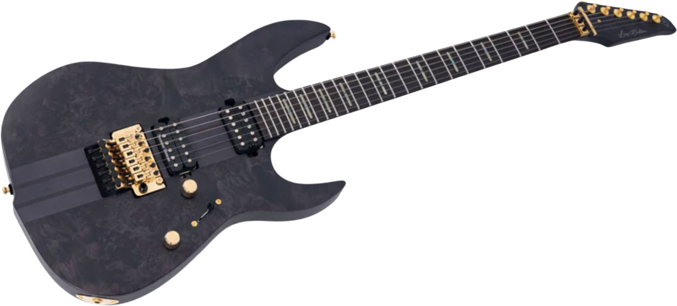 Sire Larry Carlton X10 Signature 2h Seymour Duncan Fr Eb - Transparent Black Satin - Guitare Électrique Forme Str - Variation 2