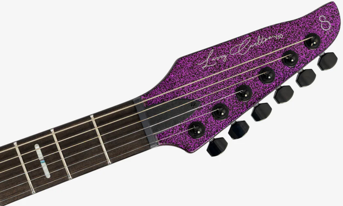Sire Larry Carlton Y10 2h Fishman Fluence Trem Eb - Purple Sparkle - Guitare Électrique Forme Str - Variation 3