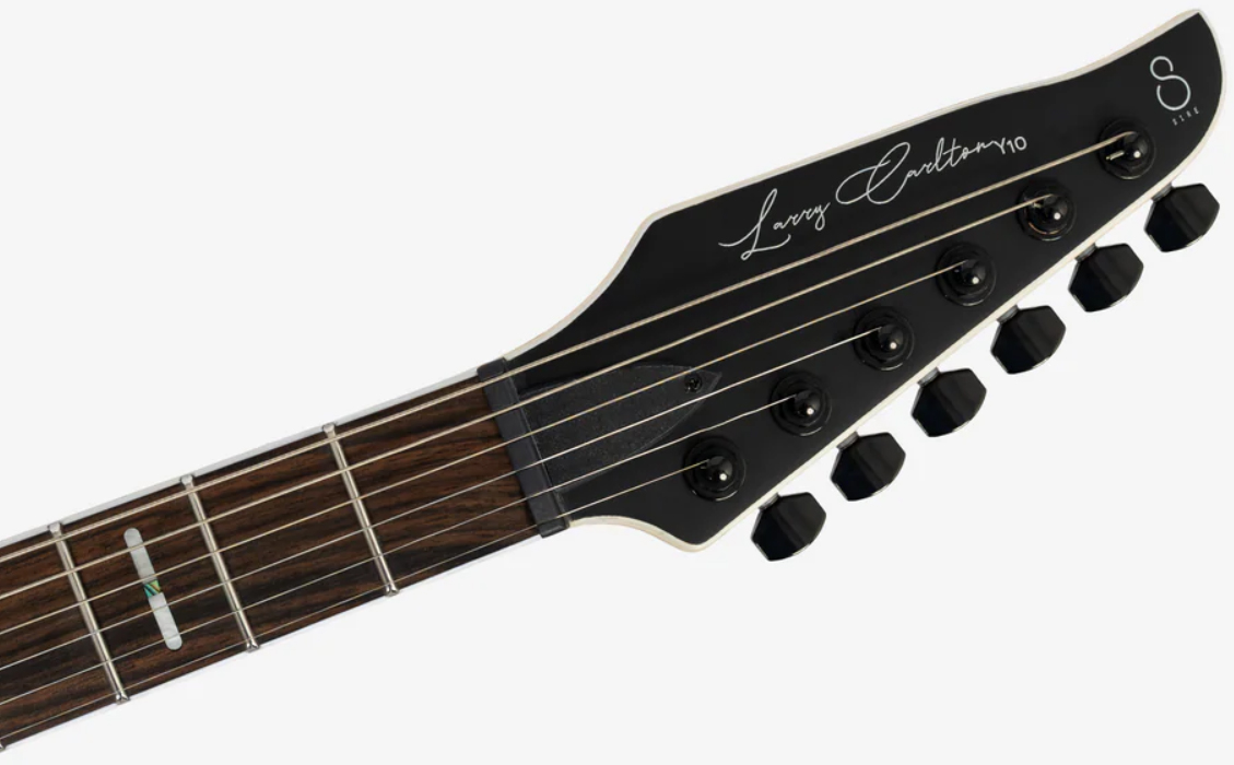 Sire Larry Carlton Y10 2h Fishman Fluence Trem Eb - Black Satin - Guitare Électrique Forme Str - Variation 4