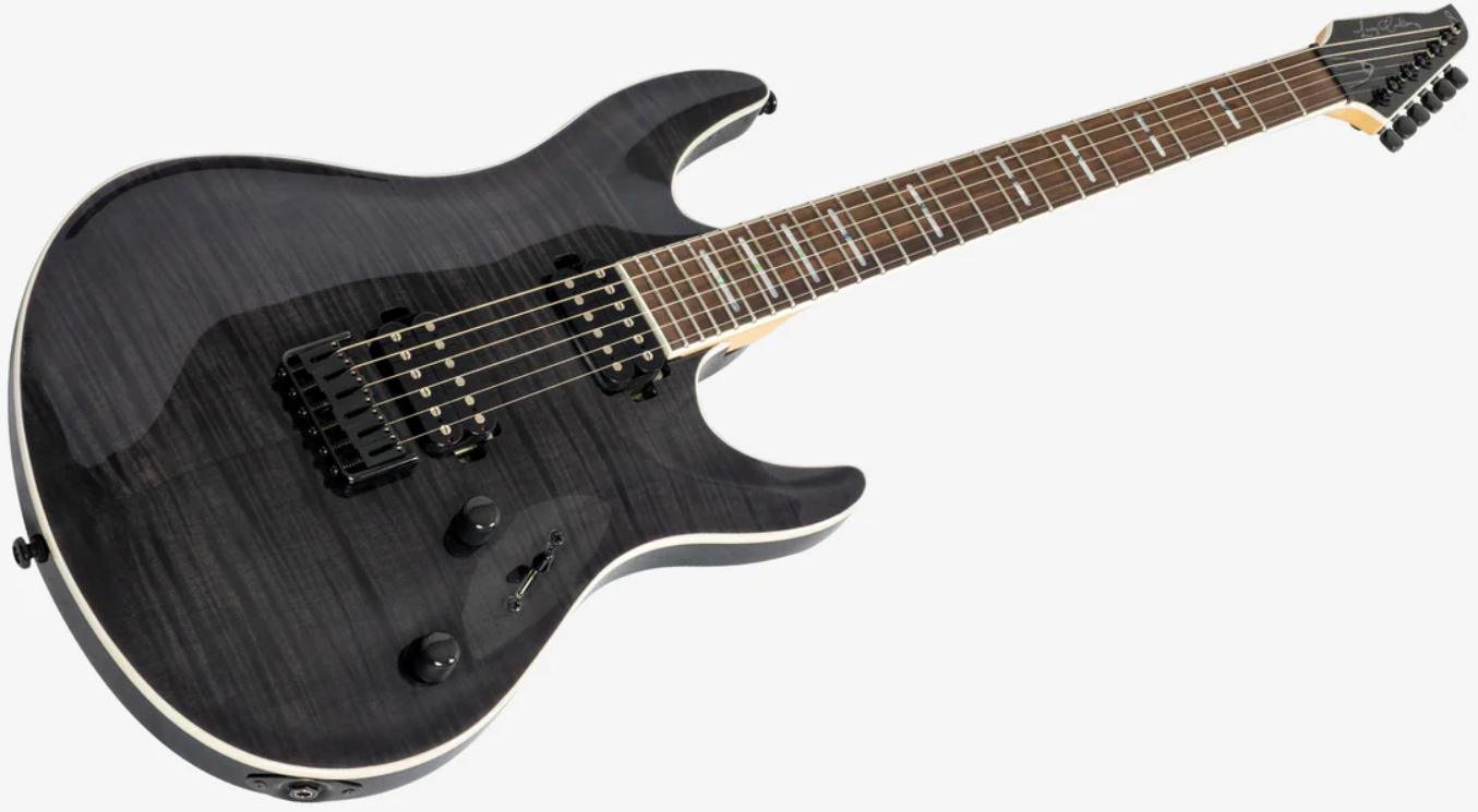 Sire Larry Carlton Y5 2h Ht Rw - Transparent Black - Guitare Électrique Forme Str - Variation 2
