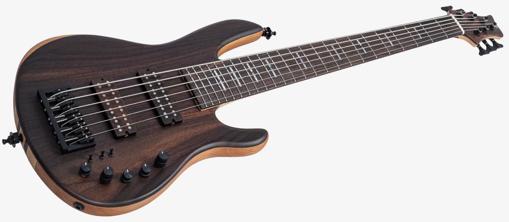 Sire Marcus Miller F10dc 6st Lh 6c Gaucher Active Eb - Natural - Basse Électrique Solid Body - Variation 2