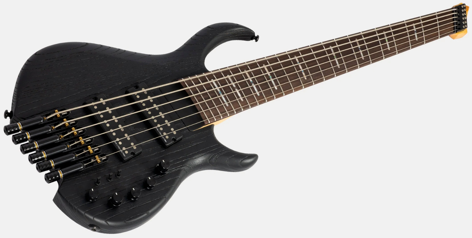 Sire Marcus Miller M6 Headless 6st Multiscale 6c Active Rw - Black - Basse Électrique Solid Body - Variation 2