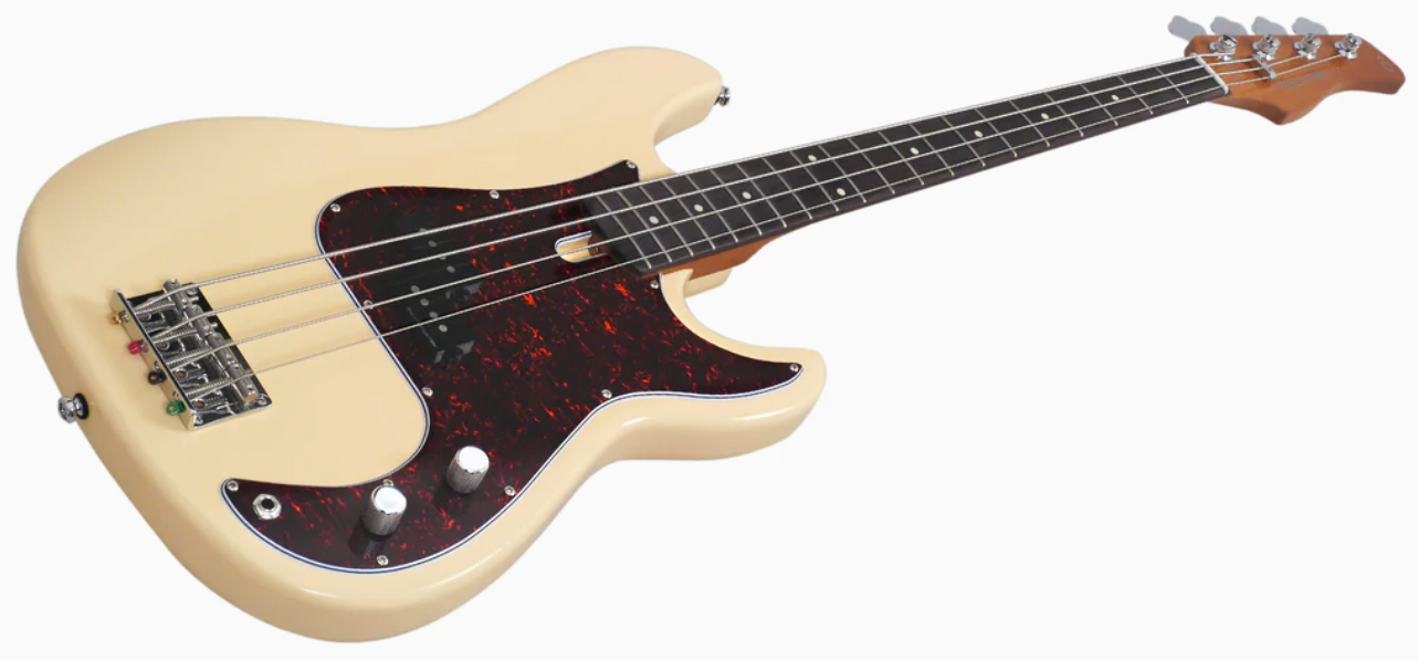Sire Marcus Miller P5r 4st Lh 4c Gaucher Rw - Vintage White - Basse Électrique Solid Body - Variation 1