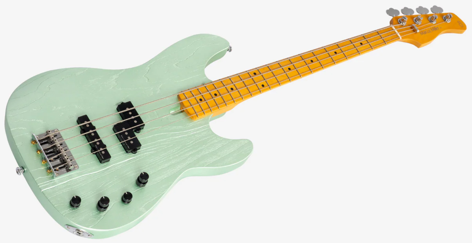 Sire Marcus Miller P6 4st Active Mn - Surf Green Metallic - Basse Électrique Solid Body - Variation 2