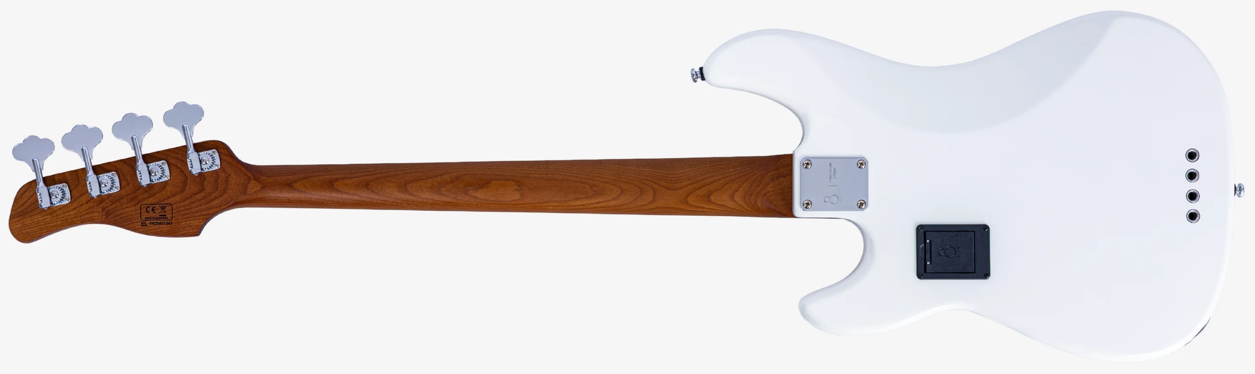 Sire Marcus Miller P7 New Gen 4st Fretless Active Eb - Antique White - Basse Électrique Solid Body - Variation 1