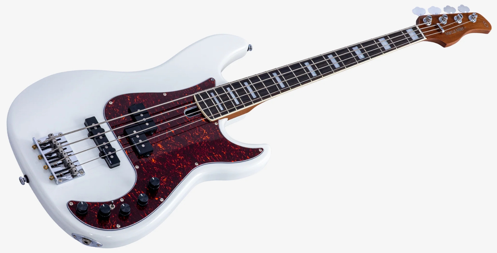 Sire Marcus Miller P7 New Gen 4st Fretless Active Eb - Antique White - Basse Électrique Solid Body - Variation 2