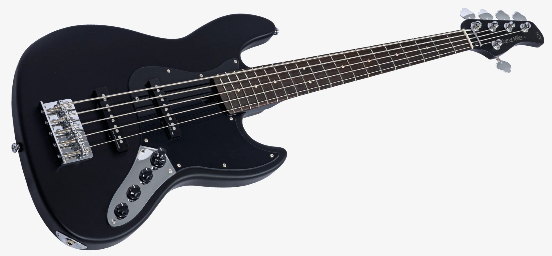 Sire Marcus Miller V3 New Gen 5st 5c Active Rw - Black Satin - Basse Électrique Solid Body - Variation 2