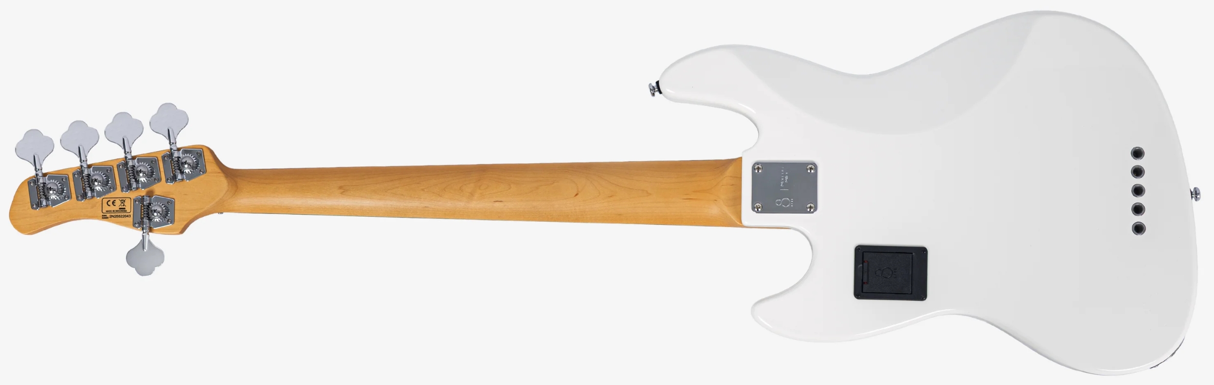 Sire Marcus Miller V3 New Gen 5st Lh 5c Gaucher Active Rw - Antique White - Basse Électrique Solid Body - Variation 1