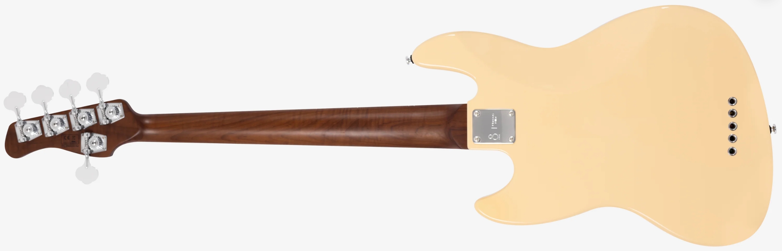 Sire Marcus Miller V5 5st Lh 5c Gaucher Mn - Vintage White - Basse Électrique Solid Body - Variation 1