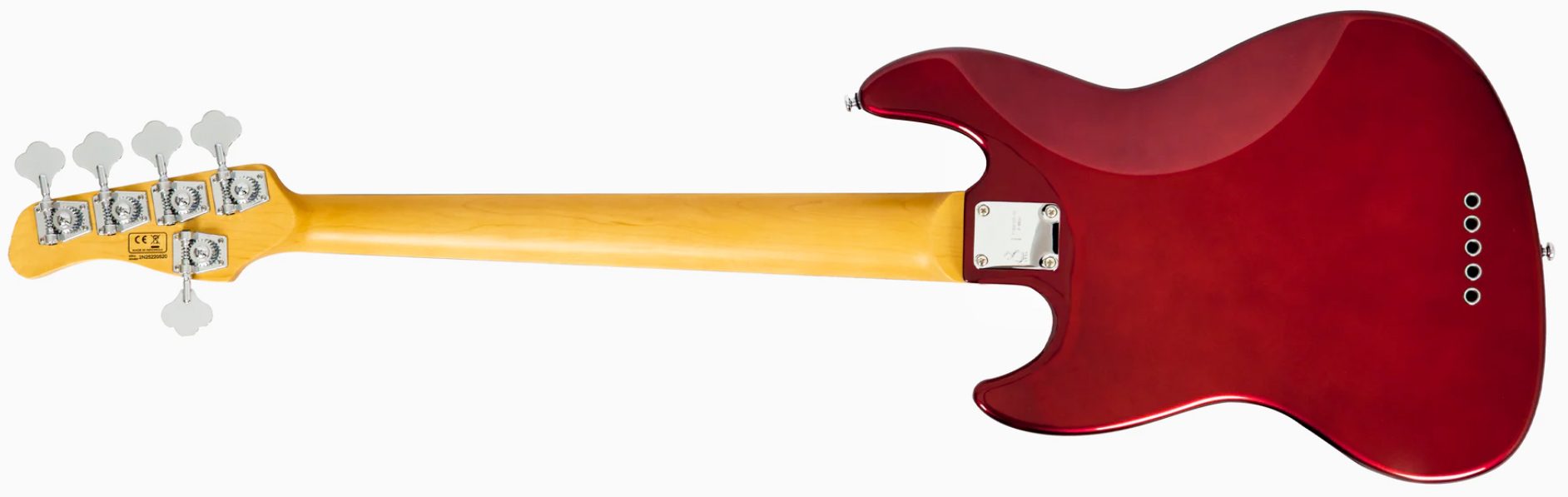 Sire Marcus Miller V5 Alder 5st 5c Mn - Candy Apple Red - Basse Électrique Solid Body - Variation 1