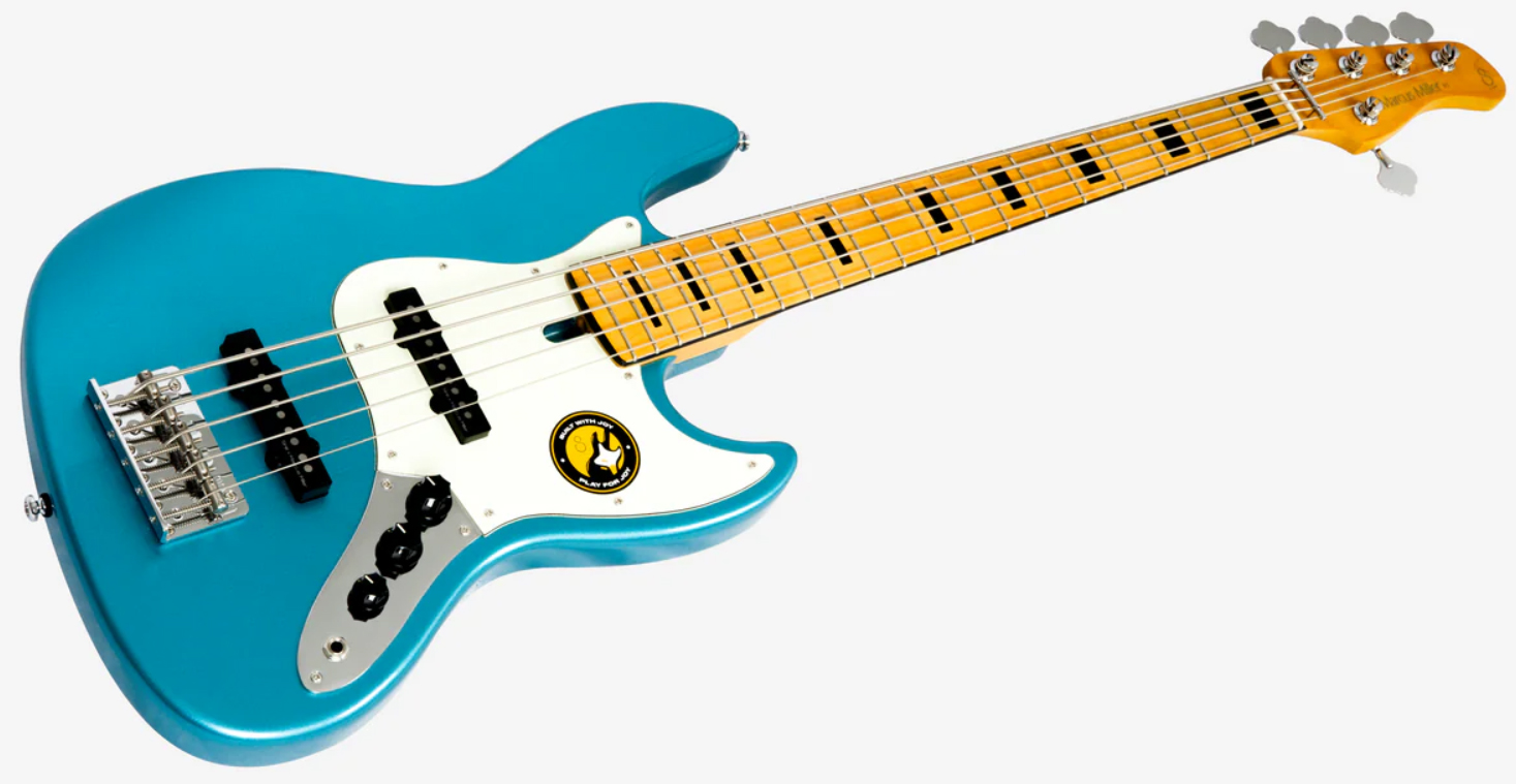 Sire Marcus Miller V5 Alder 5st 5c Mn - Tide Pool - Basse Électrique Solid Body - Variation 2