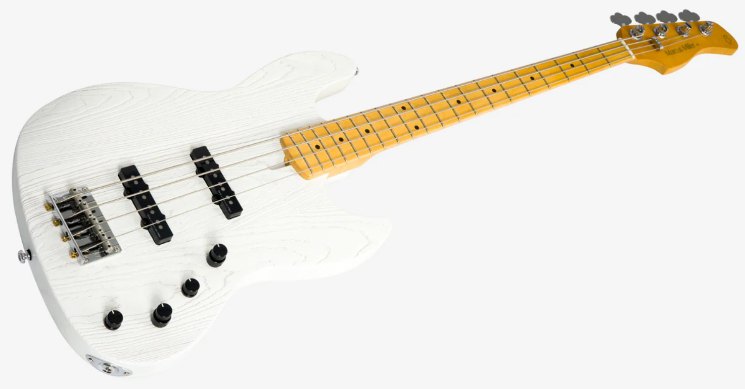 Sire Marcus Miller V6 4st Active Mn - Antique White - Basse Électrique Solid Body - Variation 2