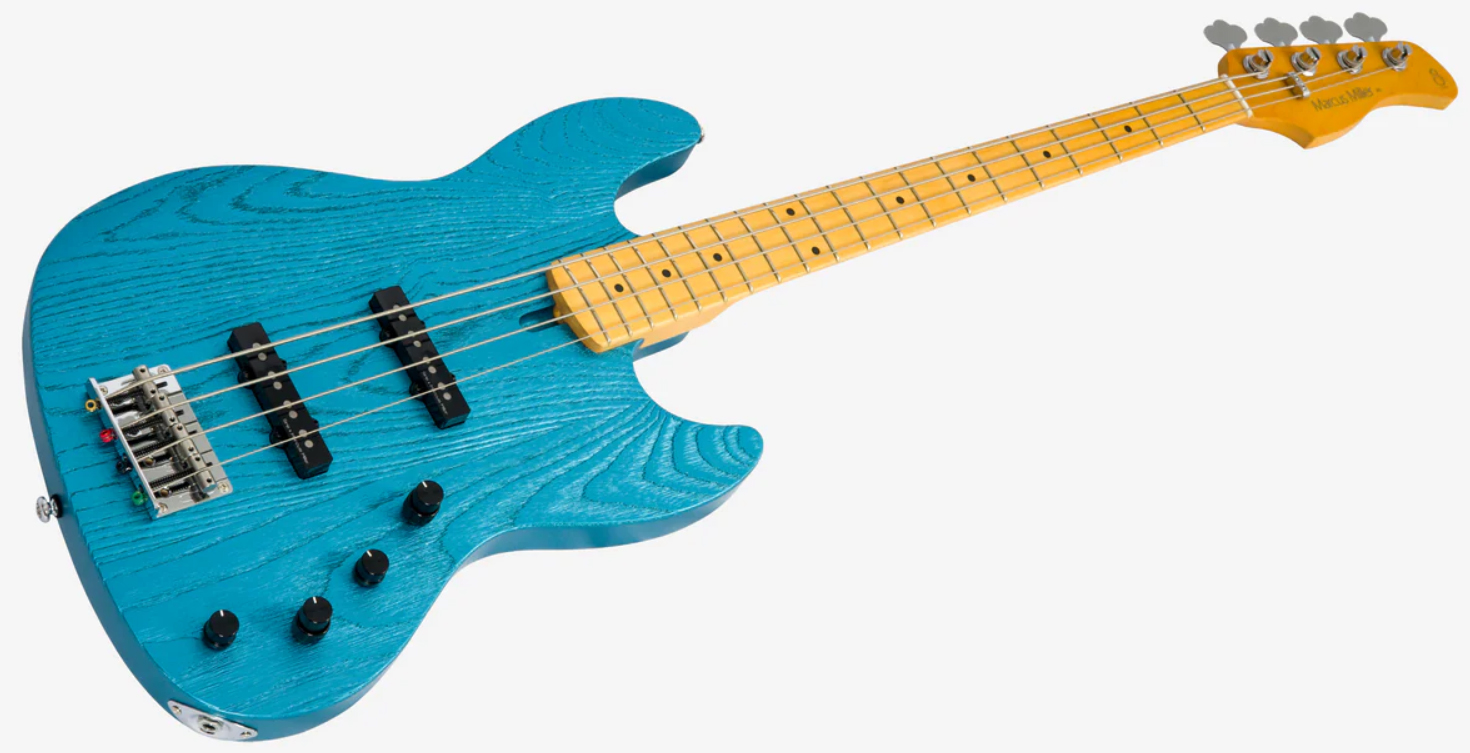 Sire Marcus Miller V6 4st Active Mn - Ocean Turquoise Blue - Basse Électrique Solid Body - Variation 2