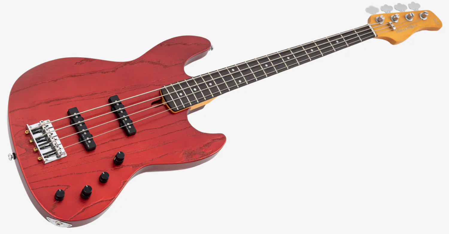 Sire Marcus Miller V6 4st Active Rw - Candy Apple Red - Basse Électrique Solid Body - Variation 2