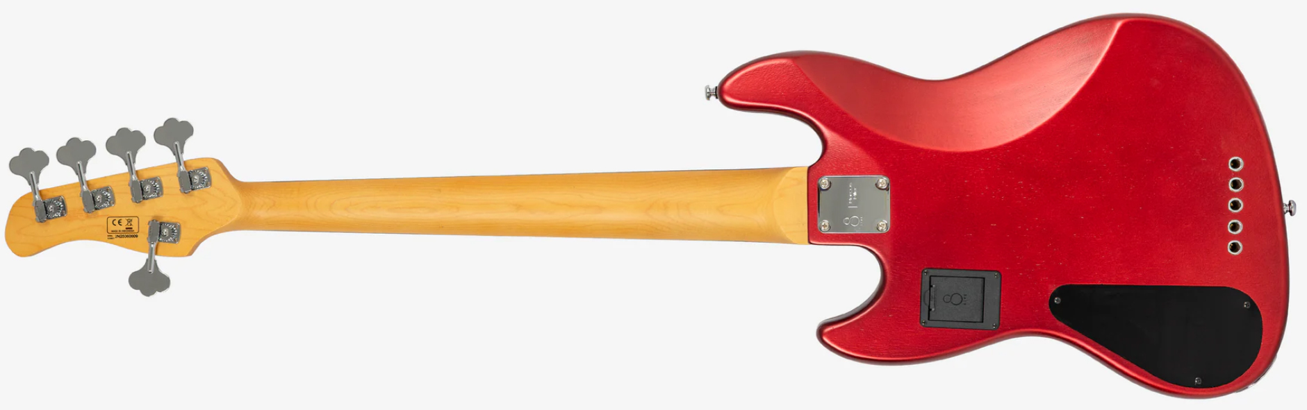Sire Marcus Miller V6 5st 5c Active Rw - Candy Apple Red - Basse Électrique Solid Body - Variation 1