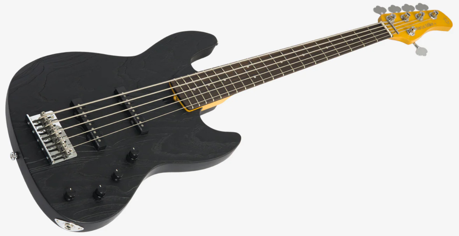 Sire Marcus Miller V6 5st 5c Active Rw - Black - Basse Électrique Solid Body - Variation 5