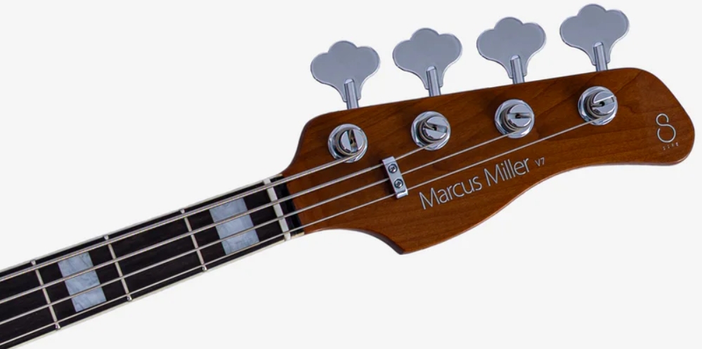Sire Marcus Miller V7 Alder 2nd Gen 4st 4c Active Eb - Antique White - Basse Électrique Solid Body - Variation 3