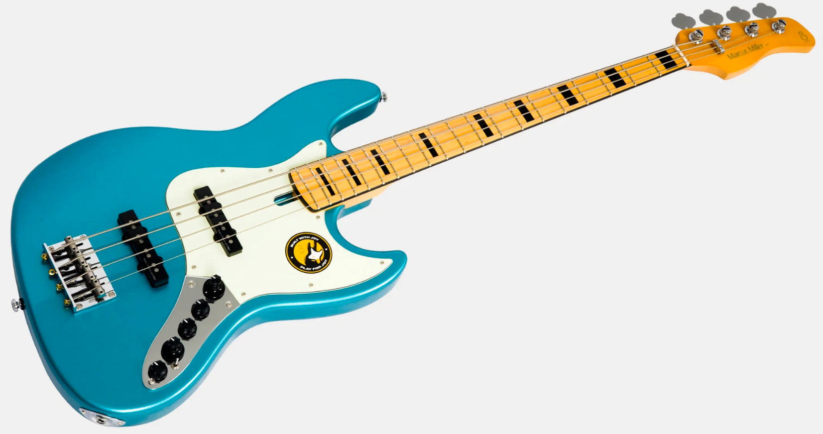 Sire Marcus Miller V7 Alder 2nd Gen 4st 4c Active Mn - Tide Pool - Basse Électrique Solid Body - Variation 2